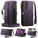 Samsung Galaxy S24 Plus      Crossbody Wallet    [Purple]
