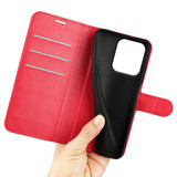 Oppo A5X      Pu Wallet Case    [Red]