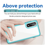 Oneplus Nord 5      Soft Gel Case    [Clear Blue]