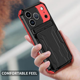 Iphone 17 Pro      Heavy Duty Case    [Red]