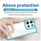 Moto G86      Soft Gel Case    [Clear Blue]