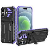 Iphone 17      Heavy Duty Case    [Purple]