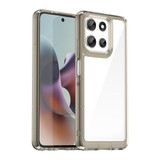 Moto G56      Soft Gel Case    [Clear Grey]