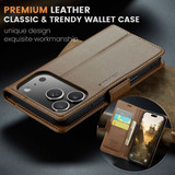 Iphone 17 Pro      Pu Wallet Case    [Brown]