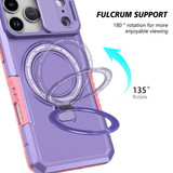 Iphone 17 Pro      Magsafe Sliding Cover Case    [Purple]