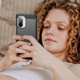 Oneplus Nord Ce5      Carbon Fibre Case    [Black]