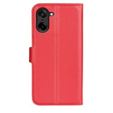 Oneplus Nord Ce5      Pu Wallet Case    [Red]
