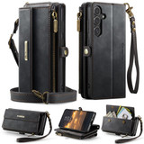 Samsung Galaxy S24 Plus      Crossbody Wallet    [Black]