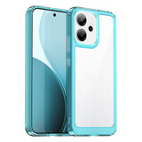 Oppo Reno 14 F 5G      Soft Gel Case    [Clear Blue]