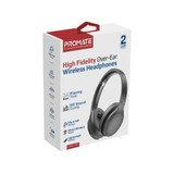 PROMATE High-Fidelity Stereo Deep Base Bluetooth Headphones. Up to 24 Hours Playing Time (LABOCA-PRO-BLK)