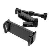 PROMATE Car Seat Phone Mount Holder for 4'' to 11'' Devices (TRIPMOUNT-BLK)