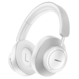 PROMATE HiFi Stereo Wireless Over Ear Ergonomic Headphones. Up to 12 Hours Playing Time (TAKT-WHT)