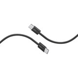 PROMATE 2m USB-C to USB-C Cable w/ Fabric Braided Cable Supports 60W PD Black (ECOLINE-CC200-BK)
