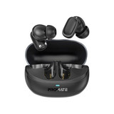 PROMATE In-ear HD TWS BT Earbuds Intellitouch & 400mAh Charging Case. Ergonomic Fit (LUSH-PRO-BLK)