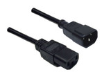 DYNAMIX 1.8M IEC Male to Female 10A SAA Approved Power Cord.  (C14 to C13) 1.0mm copper core (C-POWERC-X)