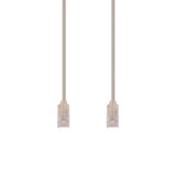 DYNAMIX 0.5m Cat6A 10G Beige UTP LSZH Patch Lead 30AWG 802.3af Unshielded Plug. (PLS-C6-0-5)
