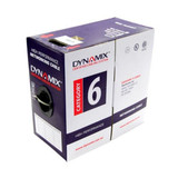 DYNAMIX 305m Cat6 Blue UTP Stranded Cable Roll 250MHz 24AWGx4P PVC Jacket. Supplied Easy Pull Box (C-C6-ST-R-BLUE)