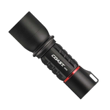 COAST LED Dual-Power Recharge Torch with Slide Focus. 400 Lu IP54 Water & Dust Resistant 18 (COAXP6R)