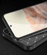 Google Pixel 7a      Carbon Fibre Case    Black