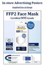 Bluna FFP2 Particulate Respirator Face Mask 1pc