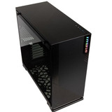 Inwin 103 Rgb Tempered Glass Mid-Tower Atx Case - Black- 7X Expansion Slots - Supports 2X 3.5" & 2X 2.5" Drive Bays