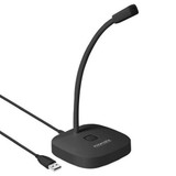 Promate OmniDirectional USB Microphone with Gooseneck Design and Mute Button PROMIC-1