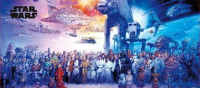 impact merch Impact Merch Star Wars Classic XXL Gamer Mat