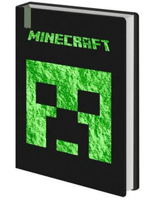 impact merch Impact Merch Minecraft Creeper Premium Notebook