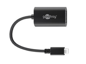 Goobay USB-C- VGA adapter black 0.2m