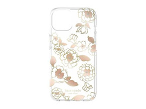 Kate Spade KSNY Protective Hardshell - iPhone 14 - Gold Floral