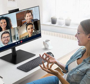 Samsung 24 S4 Webcam Monitor LS24A400VEEXXY