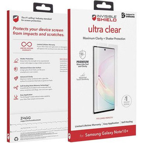 Zagg Ultra Clear Screen Protector for Samsung Note 10 [Special]