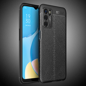 OPPO A54s Leather Texture Case
Black