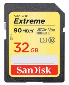 Sandisk Extreme Sdhc 32Gb Up To R100Mb/S Sd Card Class 10 U3 V30