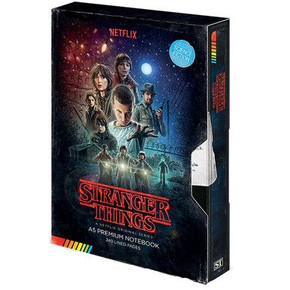 IM Stranger Things VHS Premium Notebook