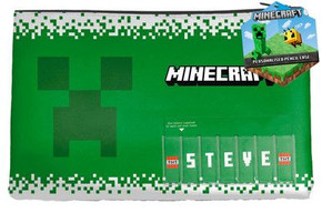 IM Minecraft Steve Pencil Case