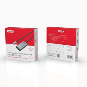 UNITEK 5m USB 3.1 USB-C Active Extension Cable.