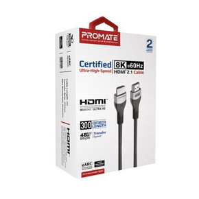 PROMATE 3M HDMI 2.1 Ultra HD Super Slim Audio Video Cable.