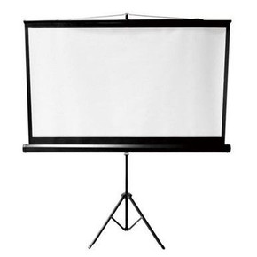BRATECK 96'' Projector screen with Tripod.