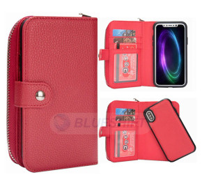 Samsung Note 8 Zipper Wallet Case