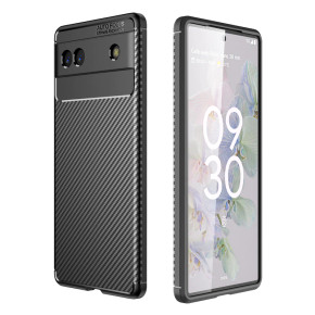 Google Pixel 6a Carbon Fibre Back Case