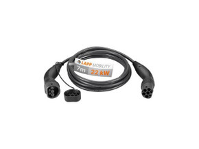 LAPP EV Charge Cable Typ 2 (22kW-3P-32A) 7m - Black