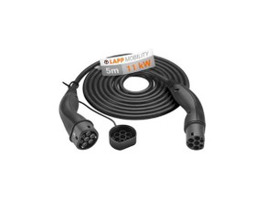 LAPP EV Helix Charge Cable Typ 2 (11kW-3P-20A) 5m - Black