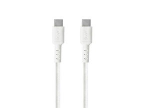 3sixT Tough USB-C to USB-C 5A Cable 1.2m - White