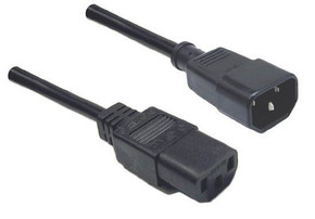 DYNAMIX 1.8M IEC Male to Female 10A SAA Approved Power Cord. (C14 to C13) 1.0mm copper core. BLACK Colour. DYNAMIX 1.8M IEC Male to Female 10A SAA Approved Power Cord. (C14 to C13) 1.0mm copper core. BLACK Colour.