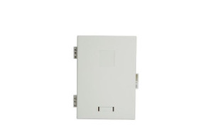 DYNAMIX Fibre Wall Enclosure 8 Port ST Simplex Unloaded. Dimensions: 183 x 129 x 39mm (HxWxD)