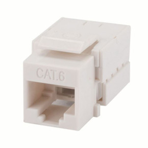 DYNAMIX Cat6 Keystone RJ45 Jack for 110 Face Plate . T568A/T568B Wiring. 90 Jack.