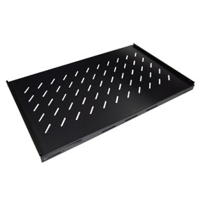 DYNAMIX Fixed shelf for ST Series 1200mm deep cabinet. Max load: 60kg. Black colour