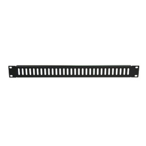 DYNAMIX AV Rack 1RU metal blanking panel with vented holes - with #10-32 and #10-32 screws