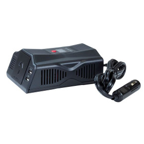 DYNAMIX 200W Power Inverter DC to AC. Input: 12V DC - Output: 230V AC Modified Sine Wave - Incorporates Two USB power ports: 2.1A & 1A. High/Low Voltage and Overload DYNAMIX 200W Power Inverter DC to AC. Input: 12V DC - Output: 230V AC Modified Sine Wave - Incorporates Two USB power ports: 2.1A & 1A. High/Low Voltage and Overload